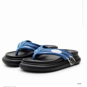 Desigual Denim Flip Flops